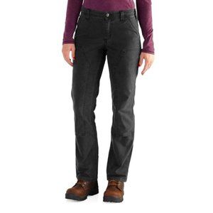 Carhartt women's sandstone double knee work pant size 12